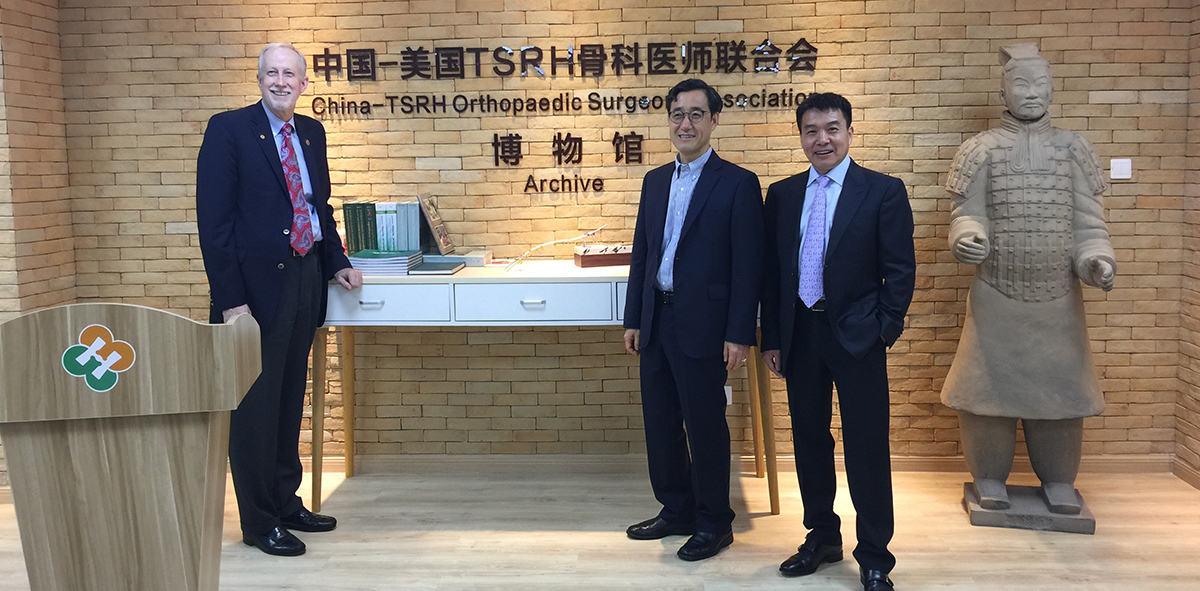 Scottish Rite Hospital staff attending the China-TSRH Orthopedic Surgeons Association meeting.