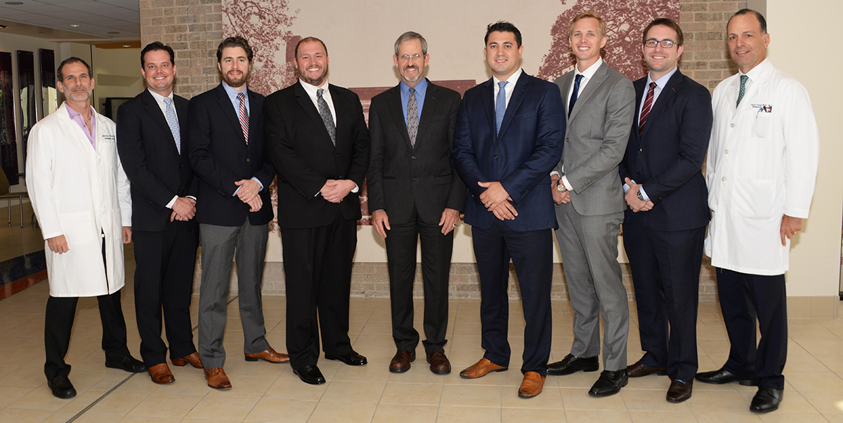 Orthopedic staff, graduating residents and visiting professor at the Charles F. Gregory Memorial Lectureship. 