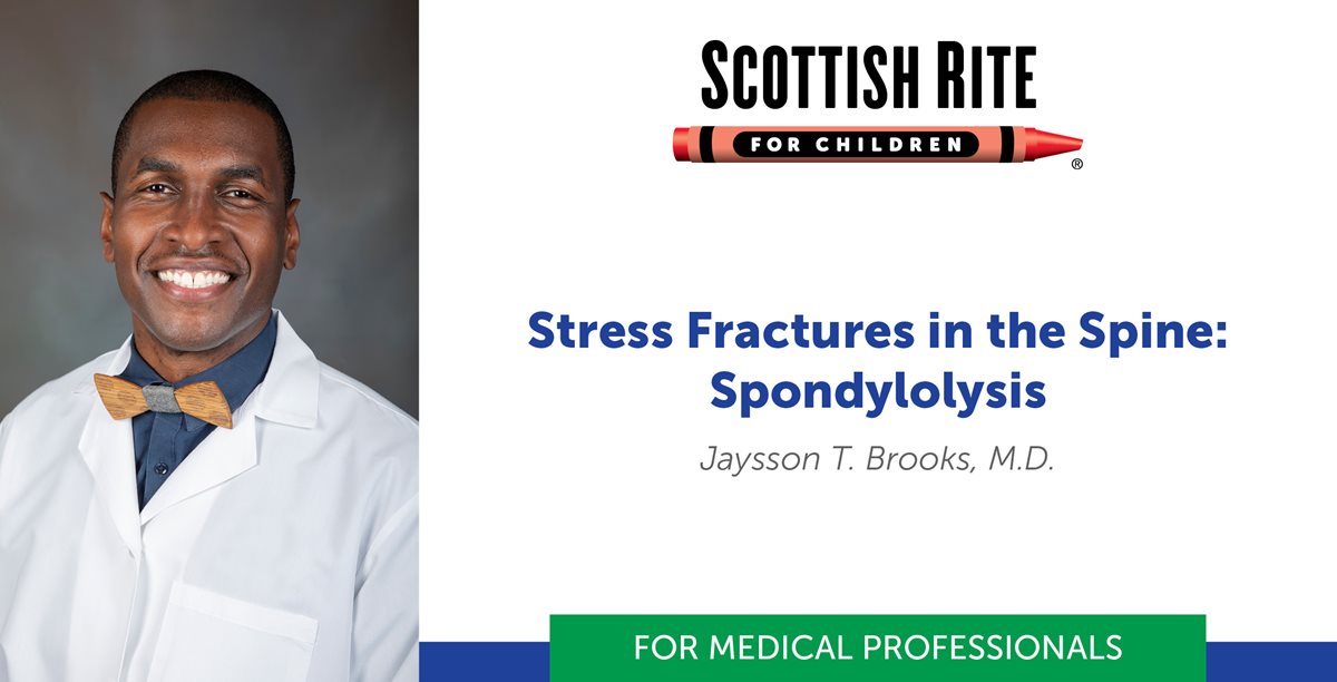 Sports Medicine Fractures in the Spine Spondylolysis 
