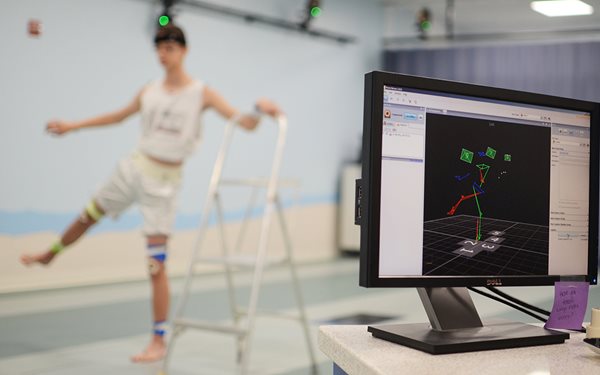 Scottish Rite for Children's Movement Science Laboratory using 3D motion capture technology
